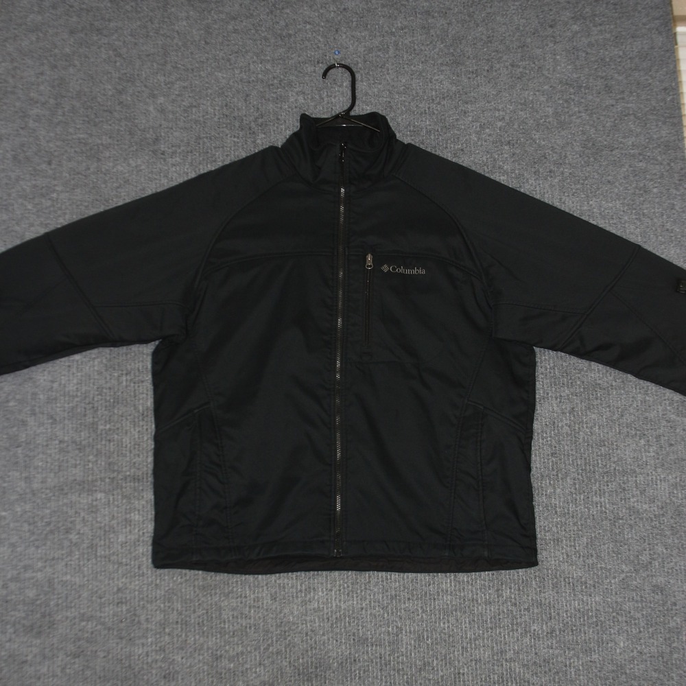 Columbia Sportswear Company Men's‎ Black Interchange Fleece Lined Jacket Size L